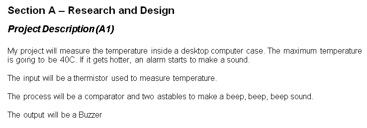 Example Work for A1