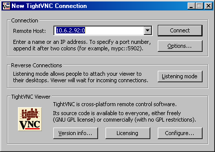 tightvnc getting started