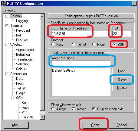 putty exe raspberry pi