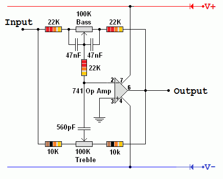 Baxandall Audio Tone Control