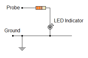A Simple Logic Probe - Not Ideal
