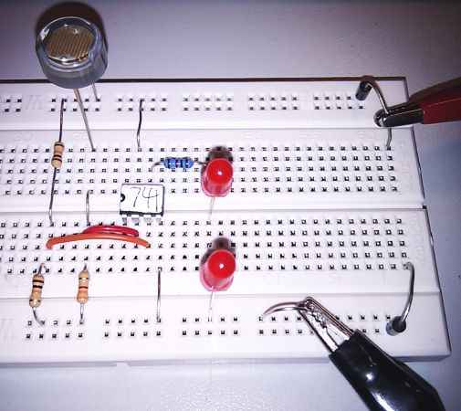 Op Amp Comparator Layout Photo