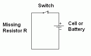 A short circuit, large current, fire risk