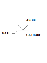 Thyristor Circuit Diagram Symbol